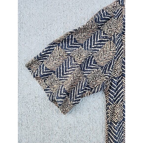 J. Ferrar Short Sleeve Button Front Gold Black 100% Rayon Mens Size S / CH Photo - Picture 2 of 15